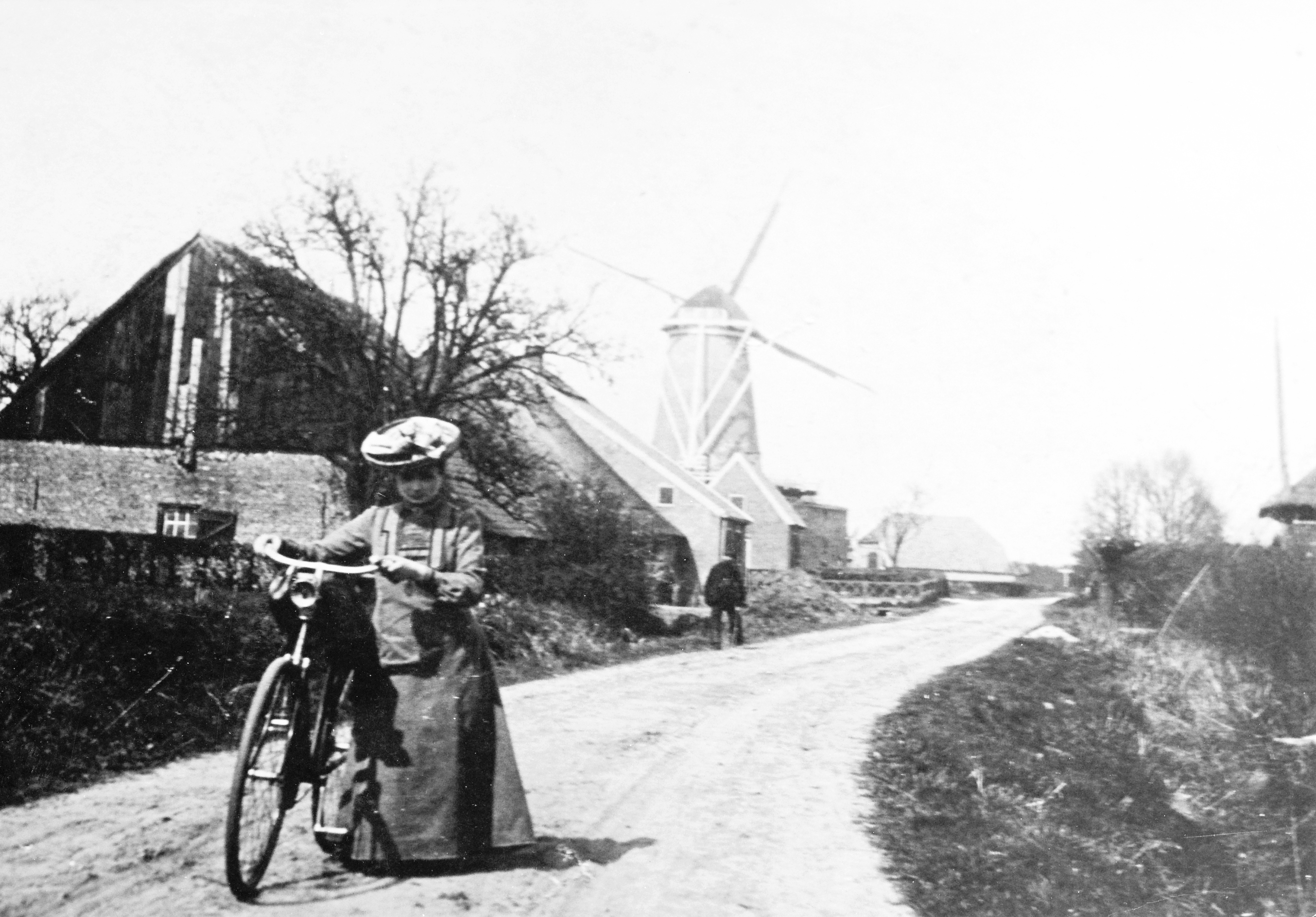 De Oude Molenweg rond 1910 jaar