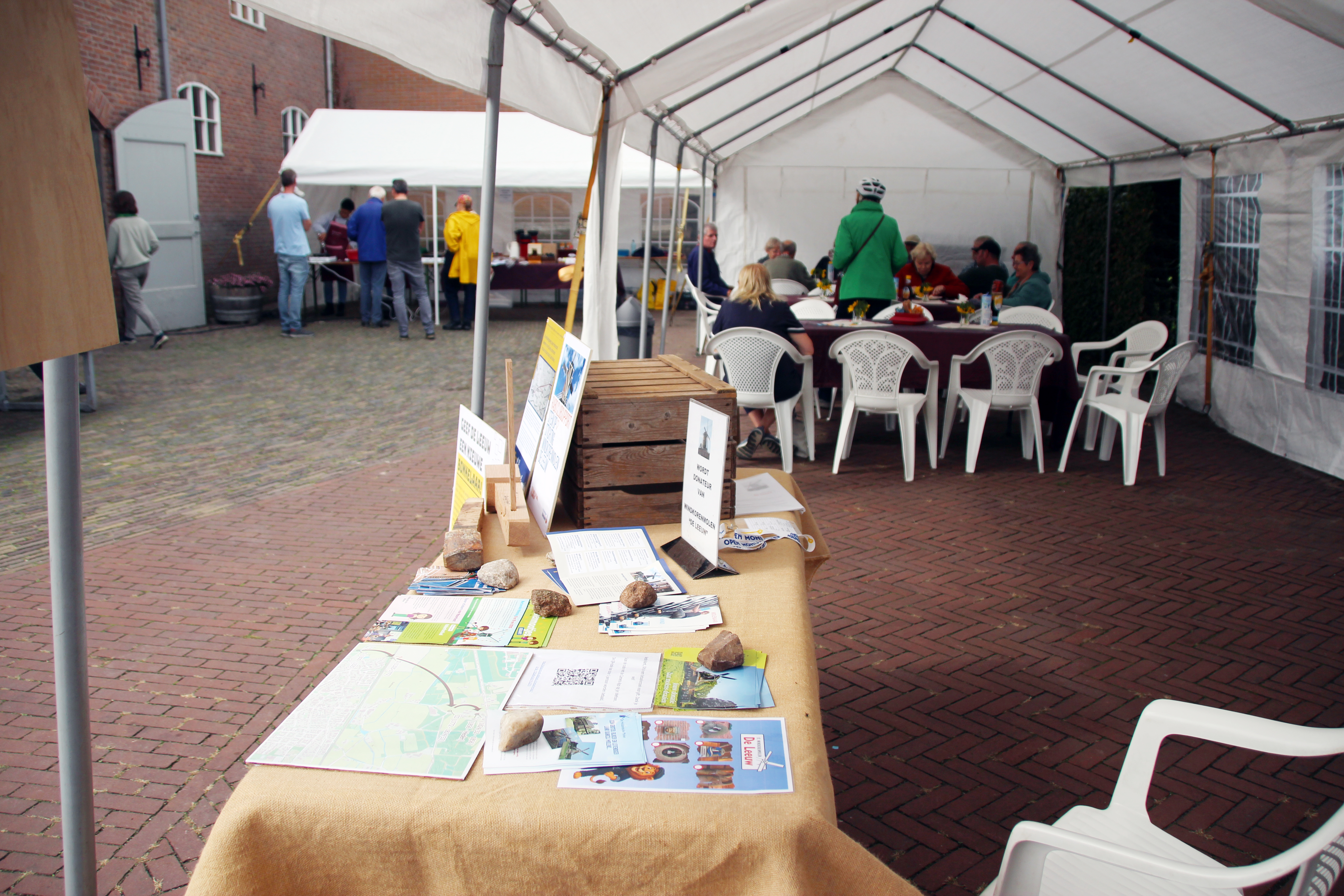 Een geslaagde open dag met veel bezoekers. 