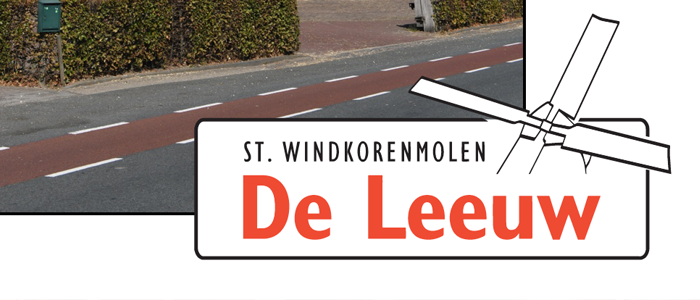 Vrijwilligers bij Windkorenmolen De Leeuw
