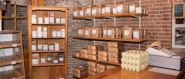 Meel en producten uit de molenwinkel